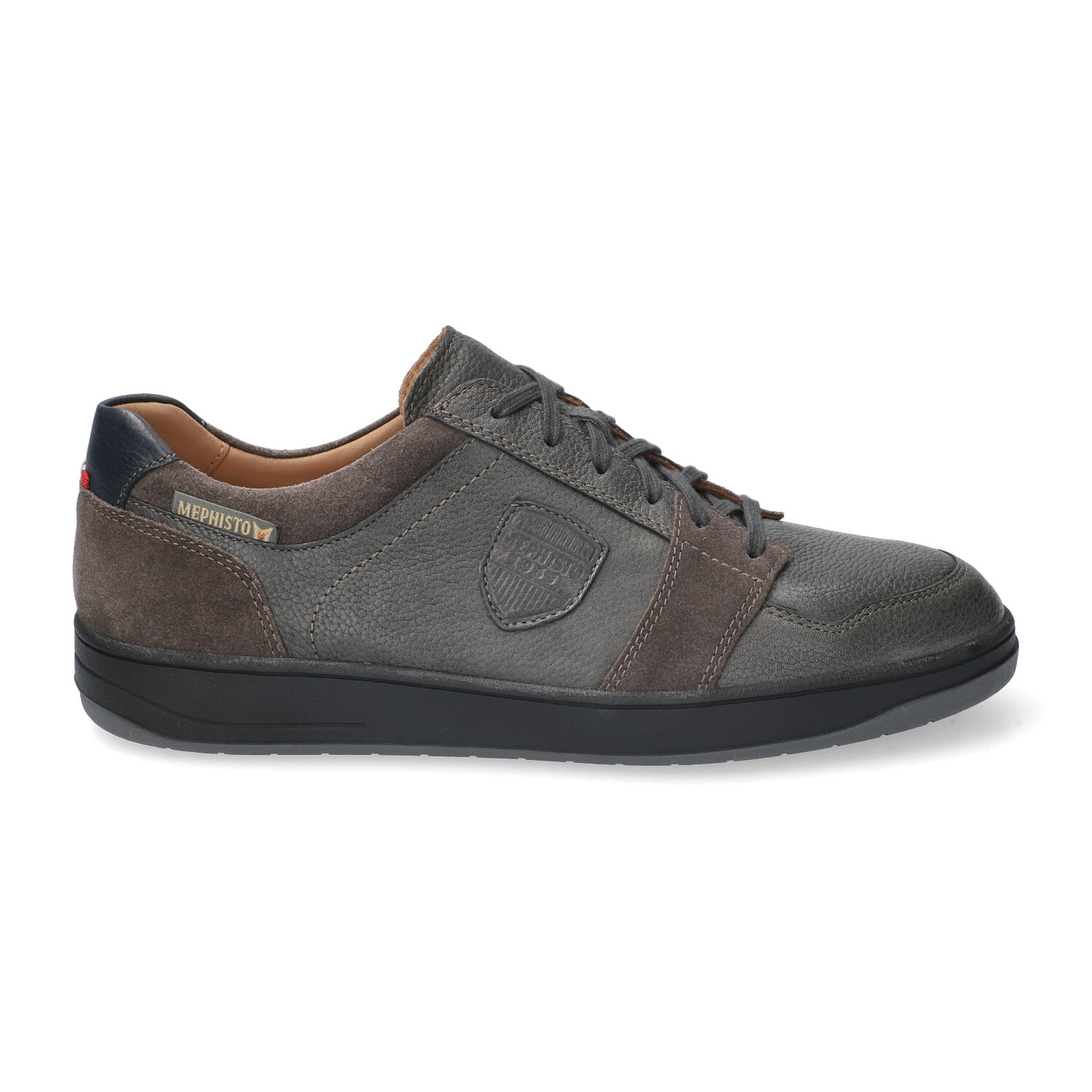 lacets homme modèle Hugh Gris foncé - Mephisto
